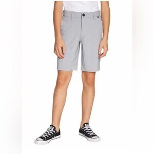 NWT Hurley Youth Hybrid Straight Short - Gray - Medium (10/12)